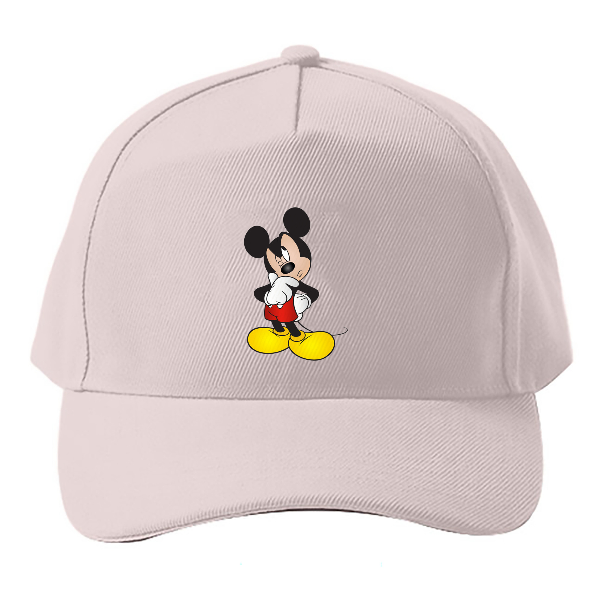 （画像用） ミッキーマウス Mickey Mouse ベースボールキャップ 綿100％ 男女兼用 帽子 スポーツ